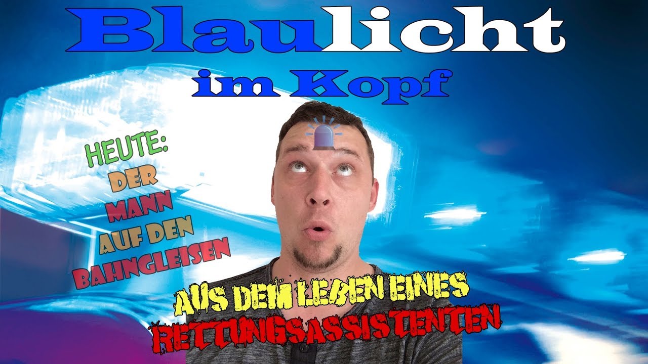 Der Mann auf den Bahngleisen