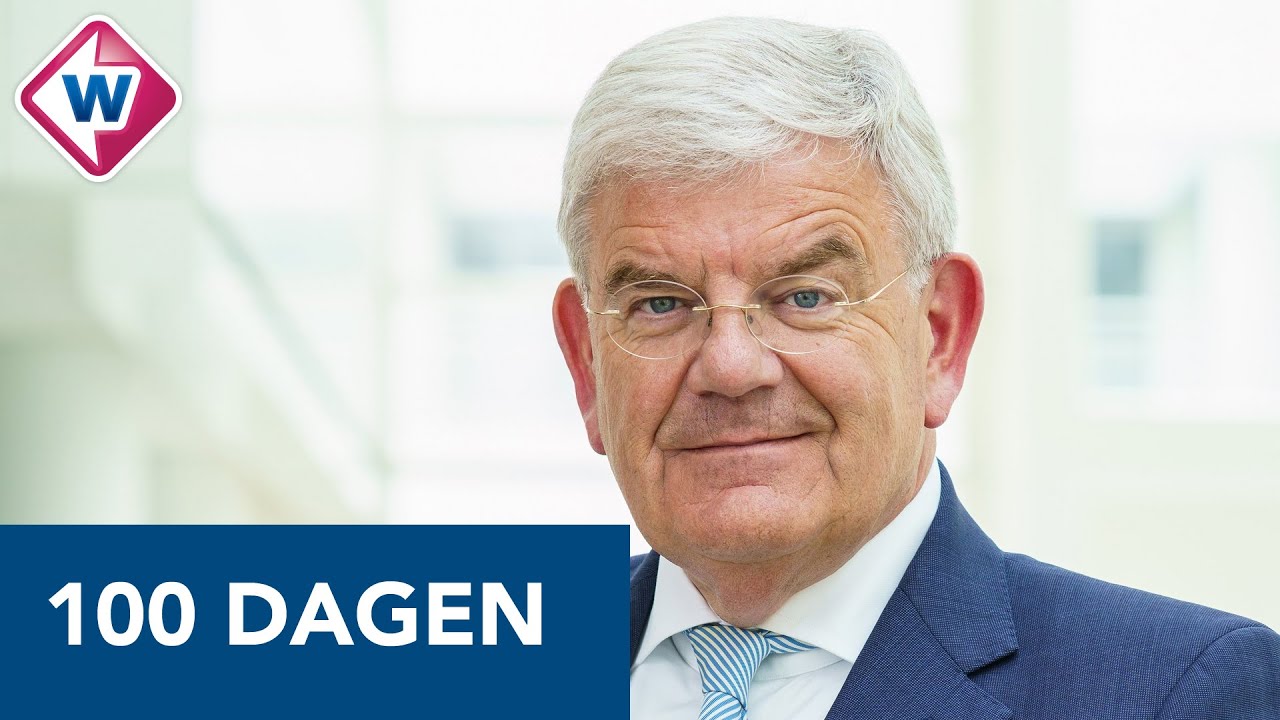 Burgemeester Jan van Zanen 100 dagen in Den Haag: 'I love you' - OMROEP WEST