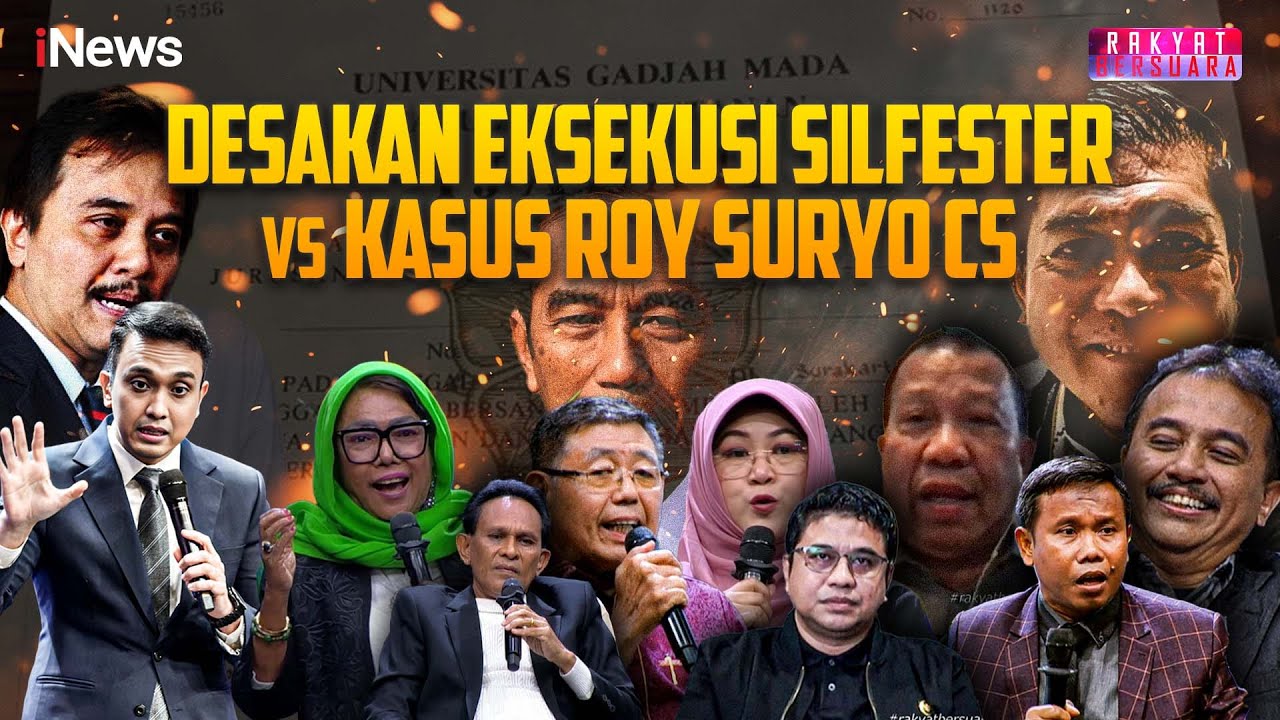 FULL Roy Suryo cs Sebut Niat Jahat Jokowi, Sahabat Silfester Minta Amnesti | Rakyat Bersuara 14/10