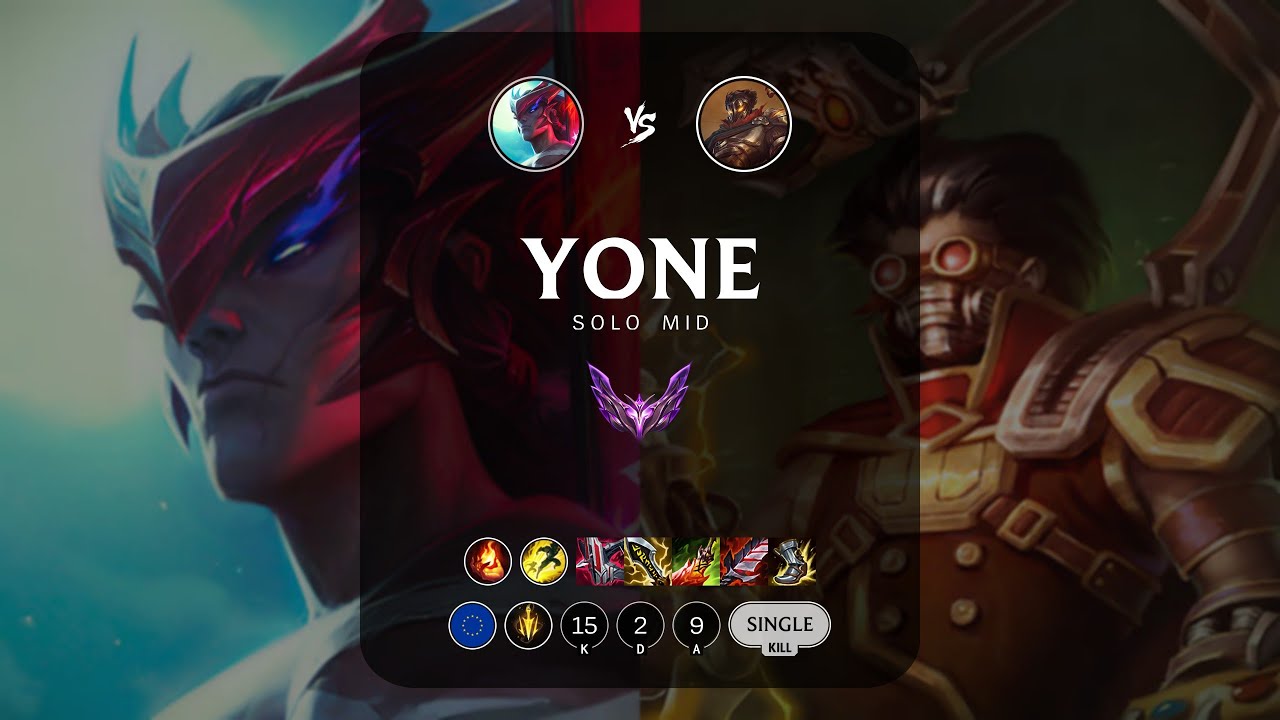 Yone Mid vs Viktor - EUW Master Patch 13.1