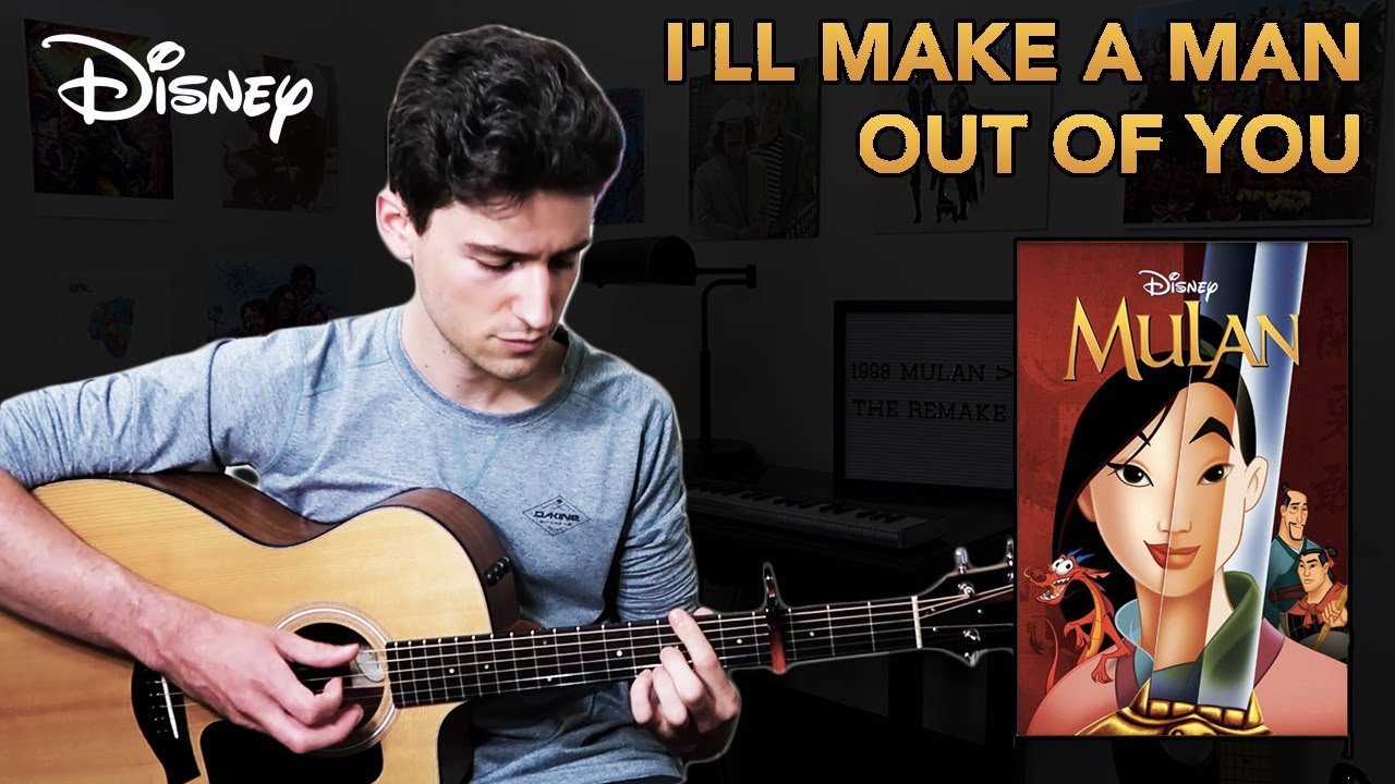 MULAN - I'll Make a Man Out of You | Acoustic Guitar Cover (fingerstyle)