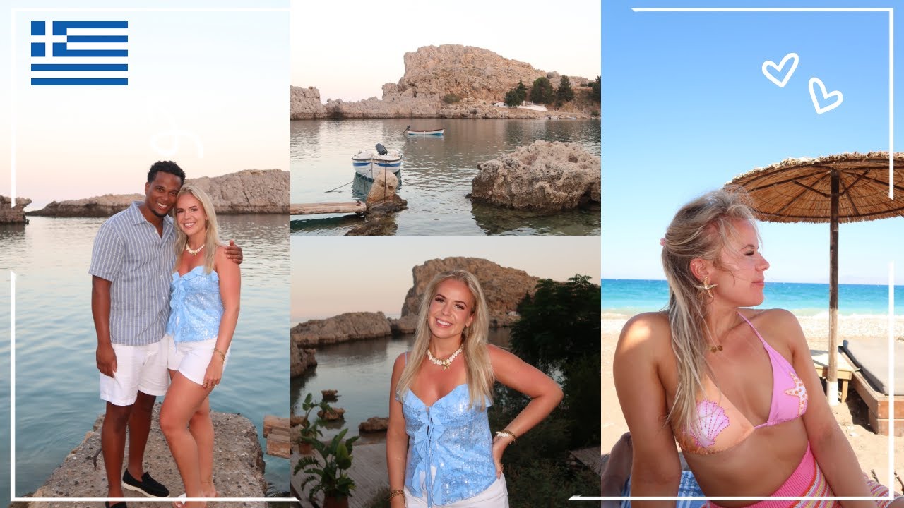 Dit is de allermooiste plek op Rhodos!😍 vlog #6 🇬🇷 Janette