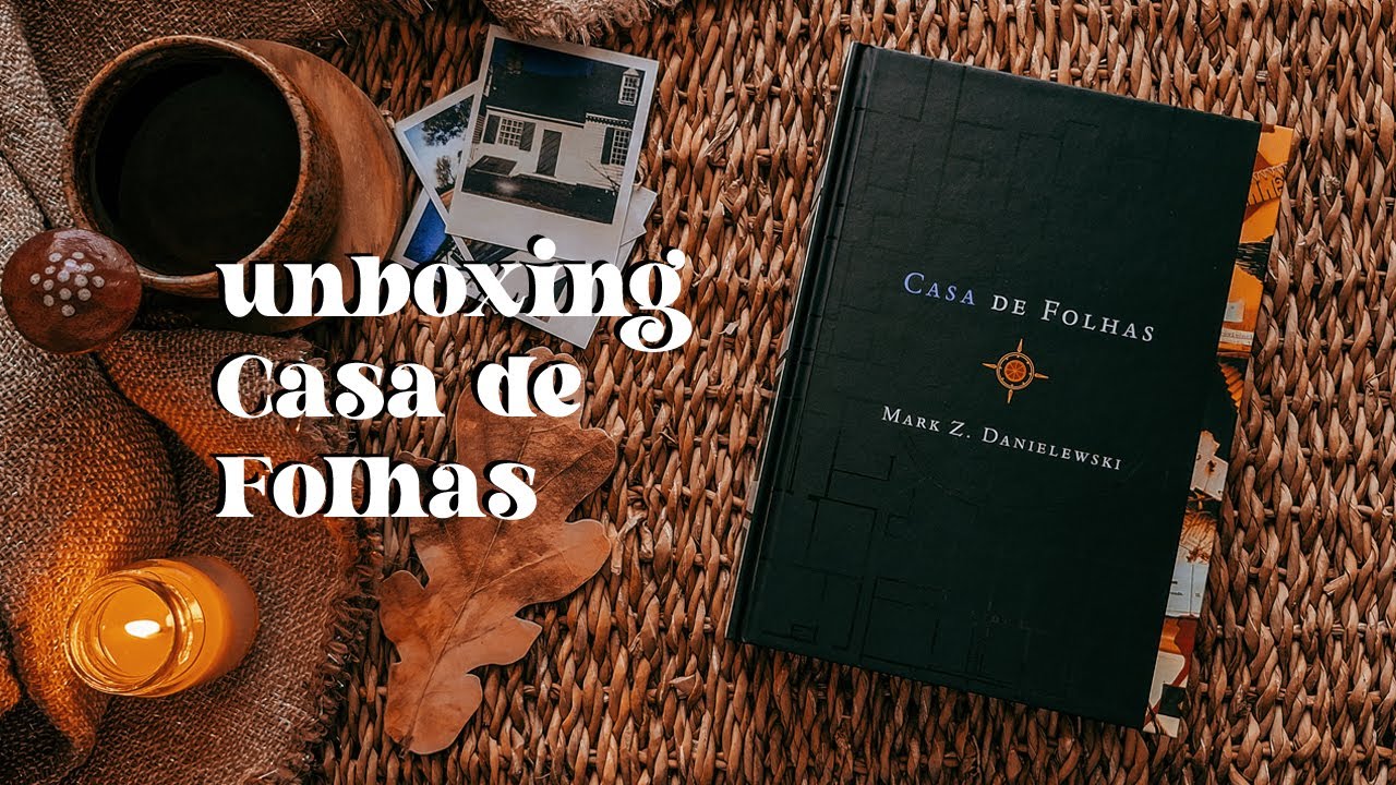 Unboxing Casa de Folhas de Mark Z. Danielewski | DarkSide Books 💀🍂