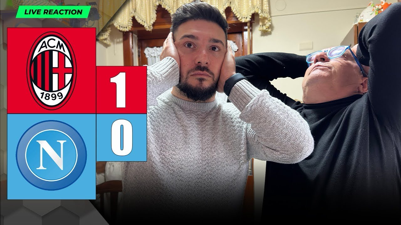 NAUFRAGIO‼️PERDIAMO ANCORA…MILAN-NAPOLI 1-0 ADDIO CHAMPIONS