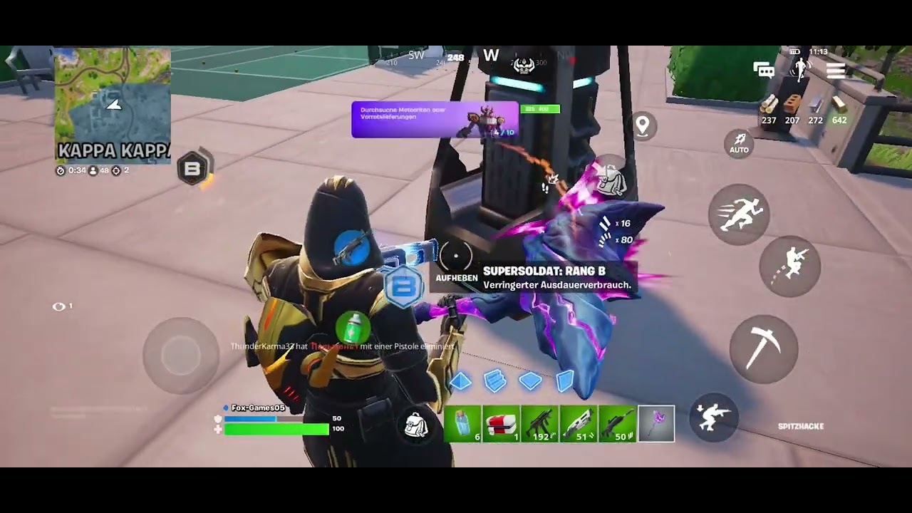 Fortnite Battle Royal gameplay mit schlechtem Ende 😱😅