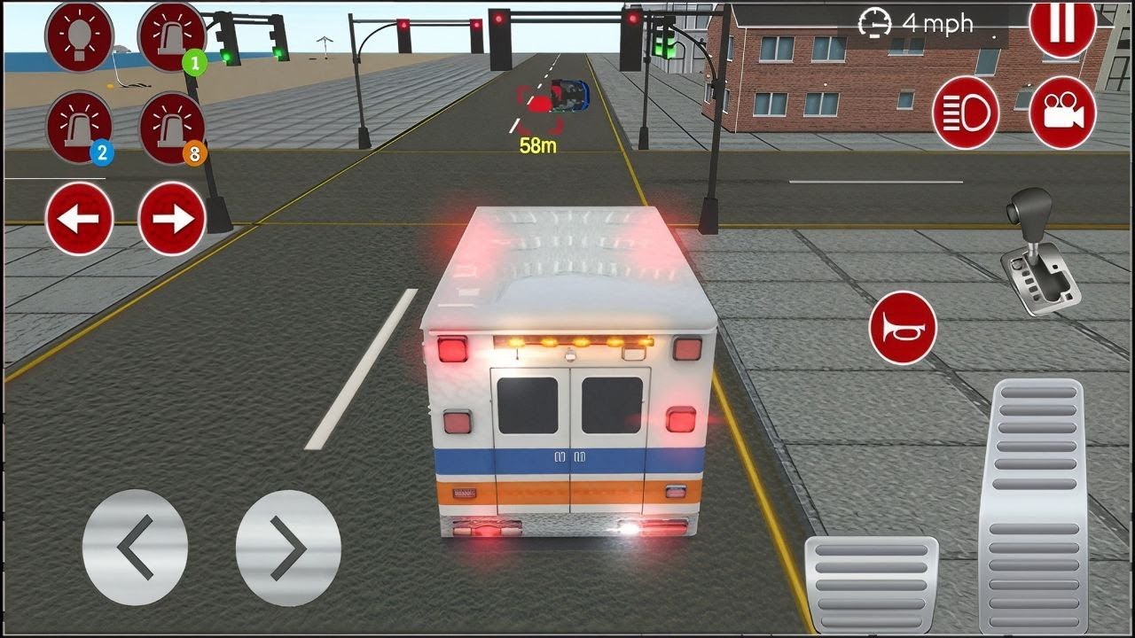 Ambulance City Rescue Simulator – 911 US Emergency Ambulance Driving 3D! - Android Gameplay