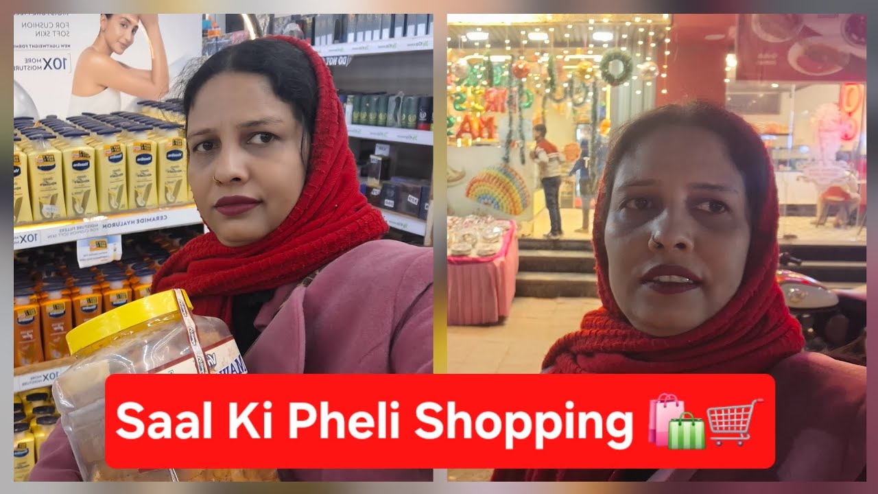 “First Shopping of the Year 🛍️🛒 | New Year Vibes ✨”