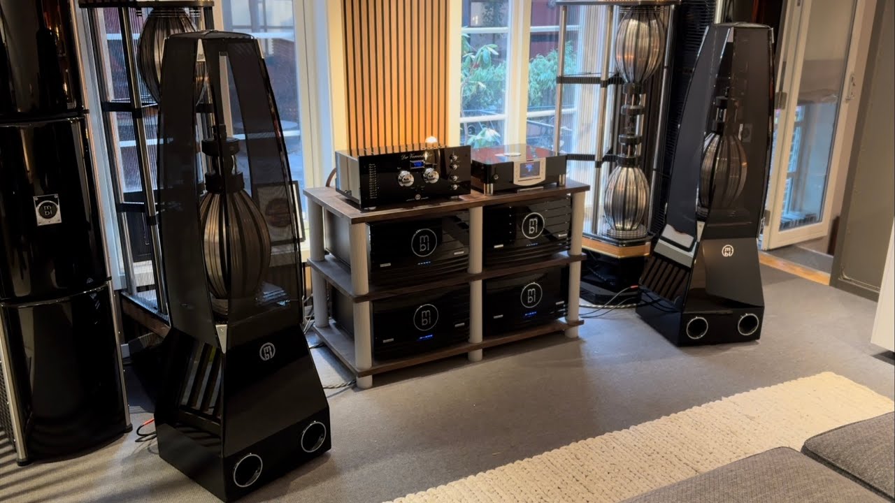 MBL 101 omnidirectional loudspeakers, MBL electronics