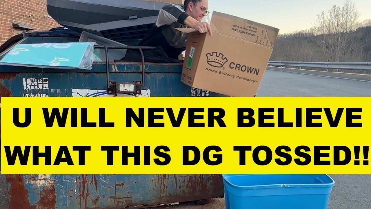 DUMPSTER DIVIN// I STILL  CAN'T BELIEVE WHAT ALL WAS IN THIS BOX!!!😱