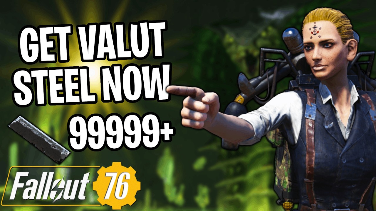 How To Get Tons Of Vault Steel In Fallout 76!