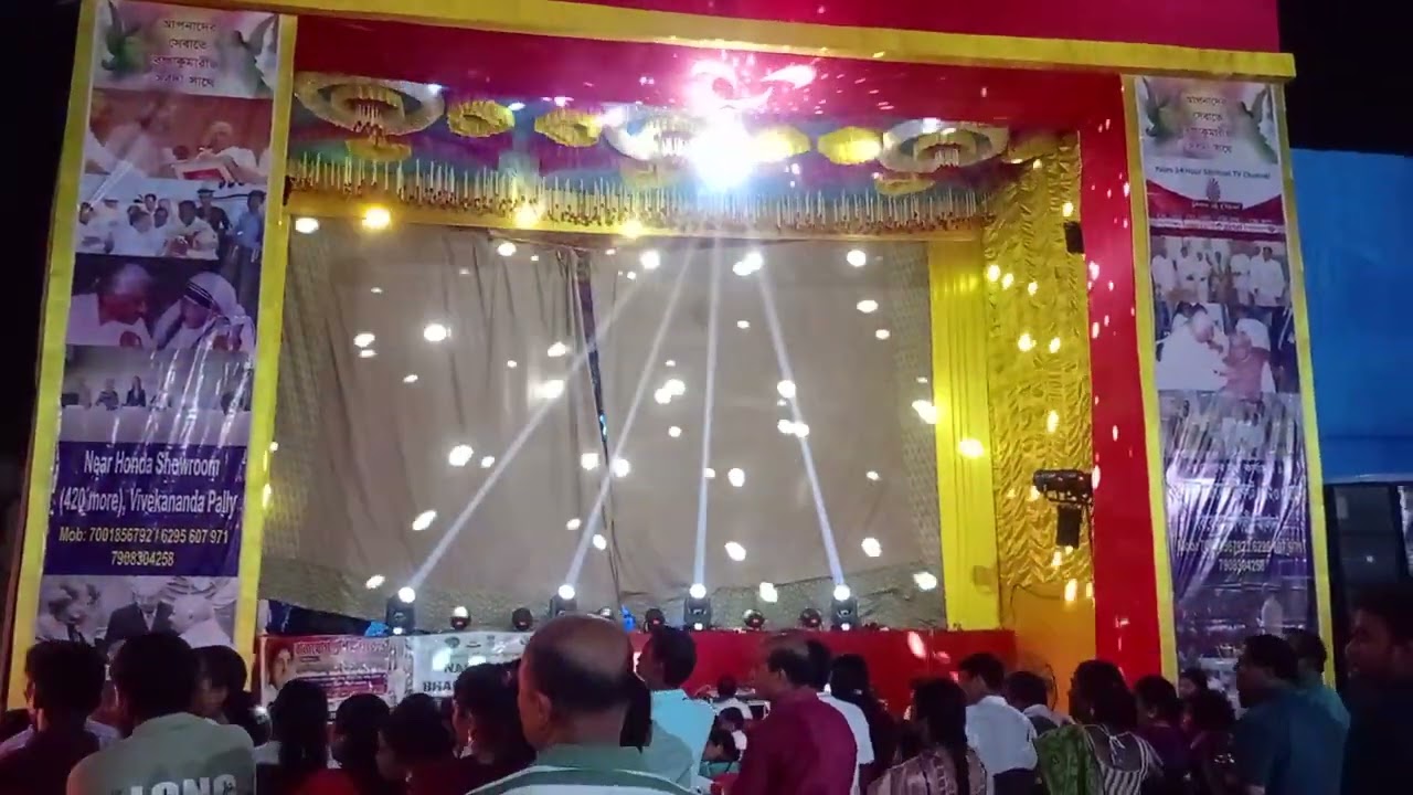 Durga puja amazing sceane Malda district 