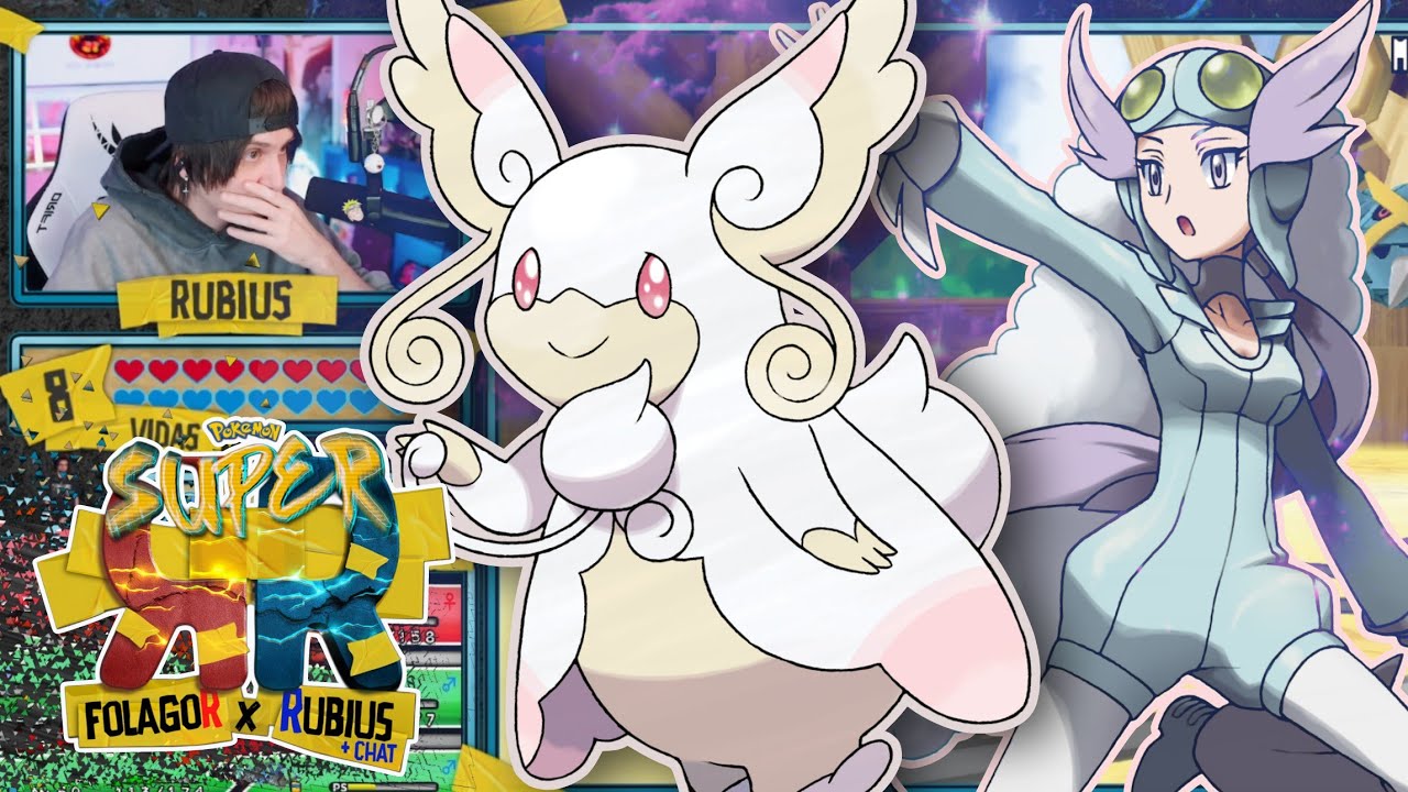 Rubius se enfrenta a TRES MEGA EVOLUCIONES en el SEXTO LÍDER DE GIMNASIO