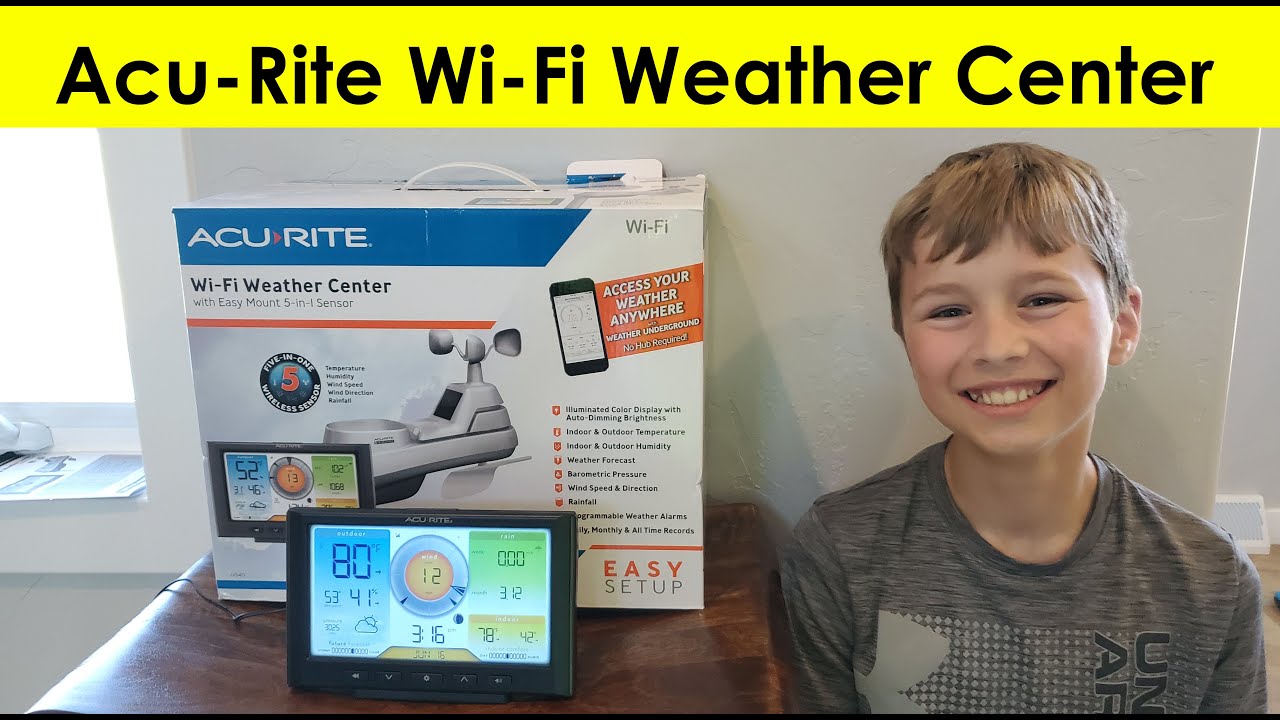 AcuRite Wi-Fi Weather Center