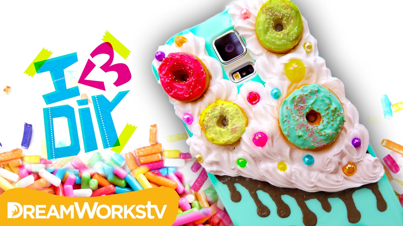 DIY Donut Phone Case with Coolricebunnies | I ♥ DIY