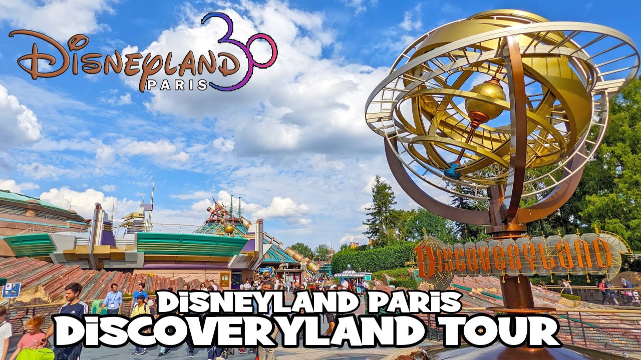 DISCOVERYLAND: FULL WALKTHROUGH - Disneyland Paris (Nov 2022) [4K]