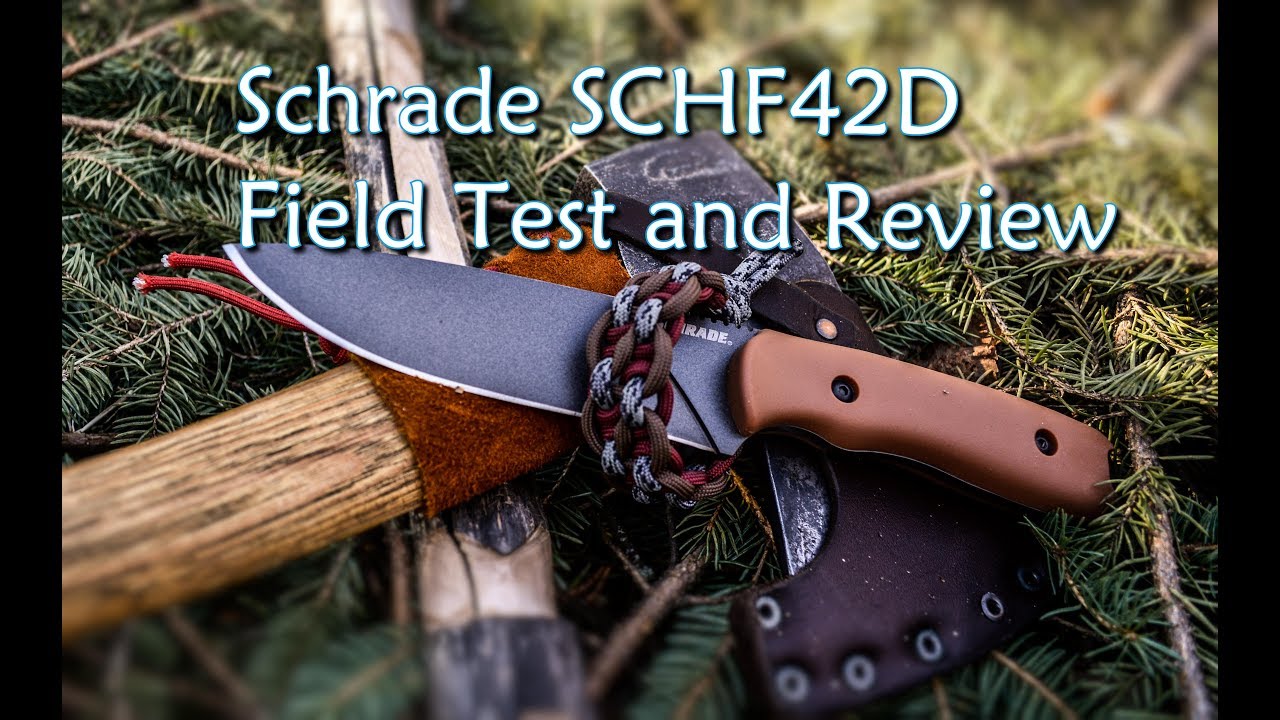 Schrade SCHF42D Field Test and Review 🏕🏞🏔