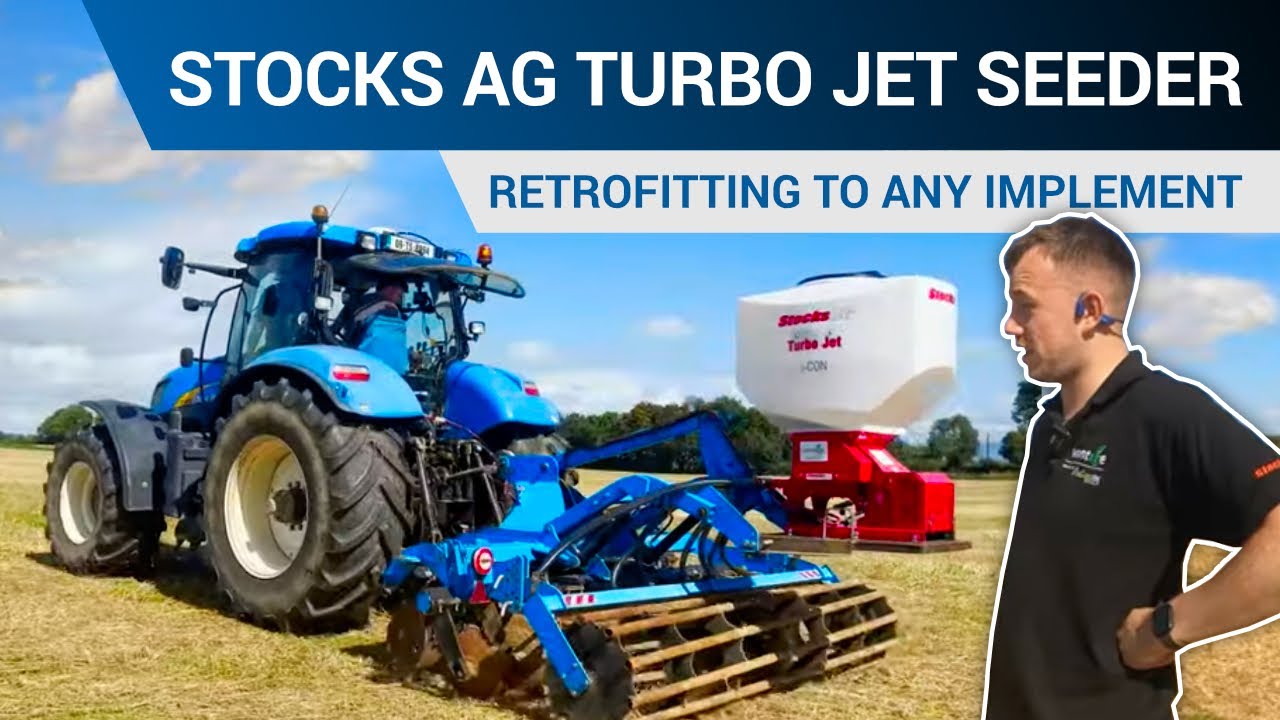 Retrofitting a Stocks Ag Turbo Jet Seeder to Any Implement | Vantage Ireland