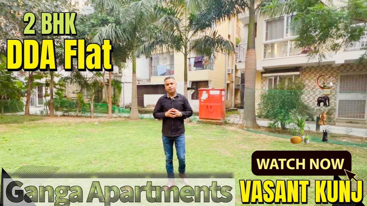 2 BHK Flat DDA Ganga Apartment Vasant Kunj | 2BHK Flat For Sale in South Delhi