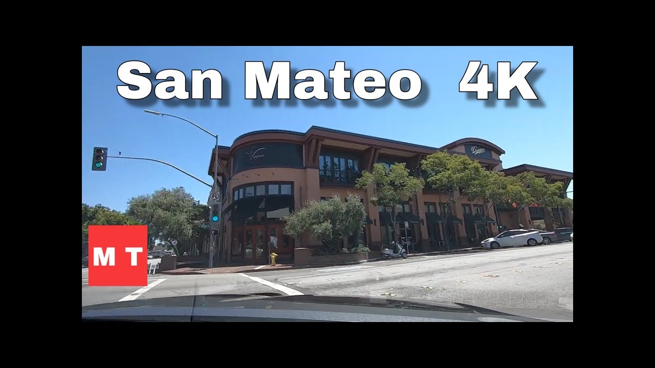 San Mateo California USA - Downtown Drive 🏆