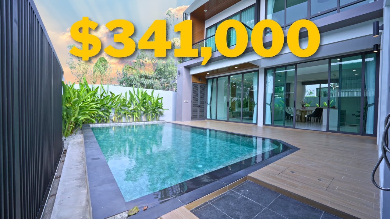 Private Pool House in Pattaya for $341,000 USD? Is it Worth It! | S - CONCEPT | Pearl Property