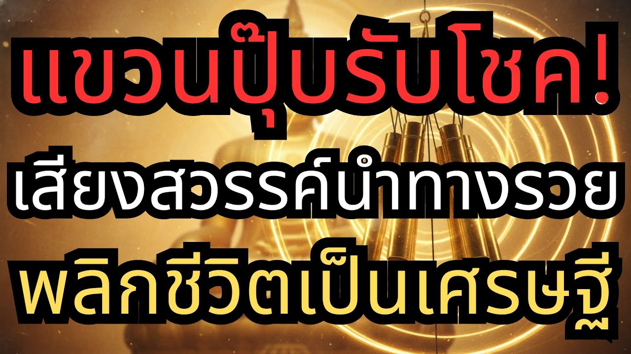 แขวนปุ๊บรับโชค! เสียงสวรรค์นำทางรวย วิธีแขวนโมบายเรียกทรัพย์  เงินเข้าไม่หยุด