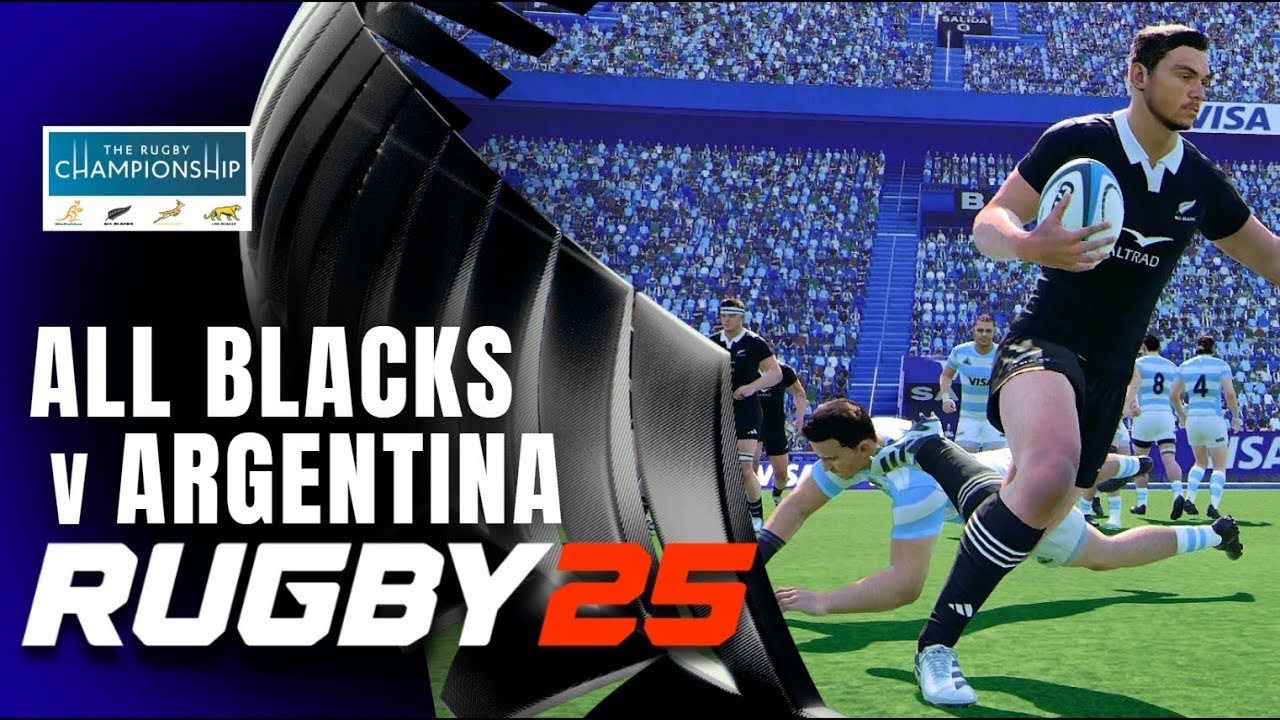 Rugby 25 | Argentina Vs New Zealand | The Rugby Championship 2025 Round 1 | PS5 Gameplay