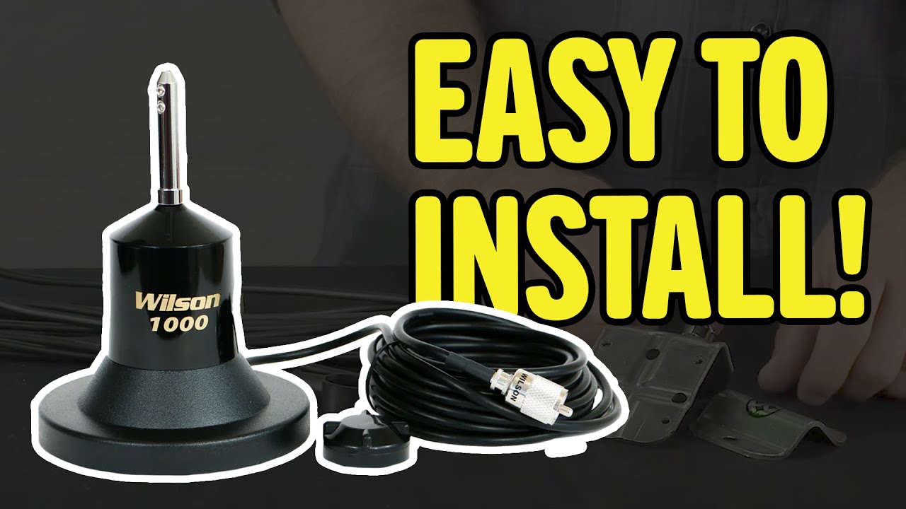 Wilson 1000 Magnet CB Antenna Details