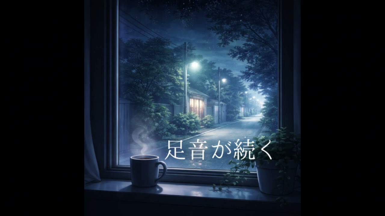 足音が続く