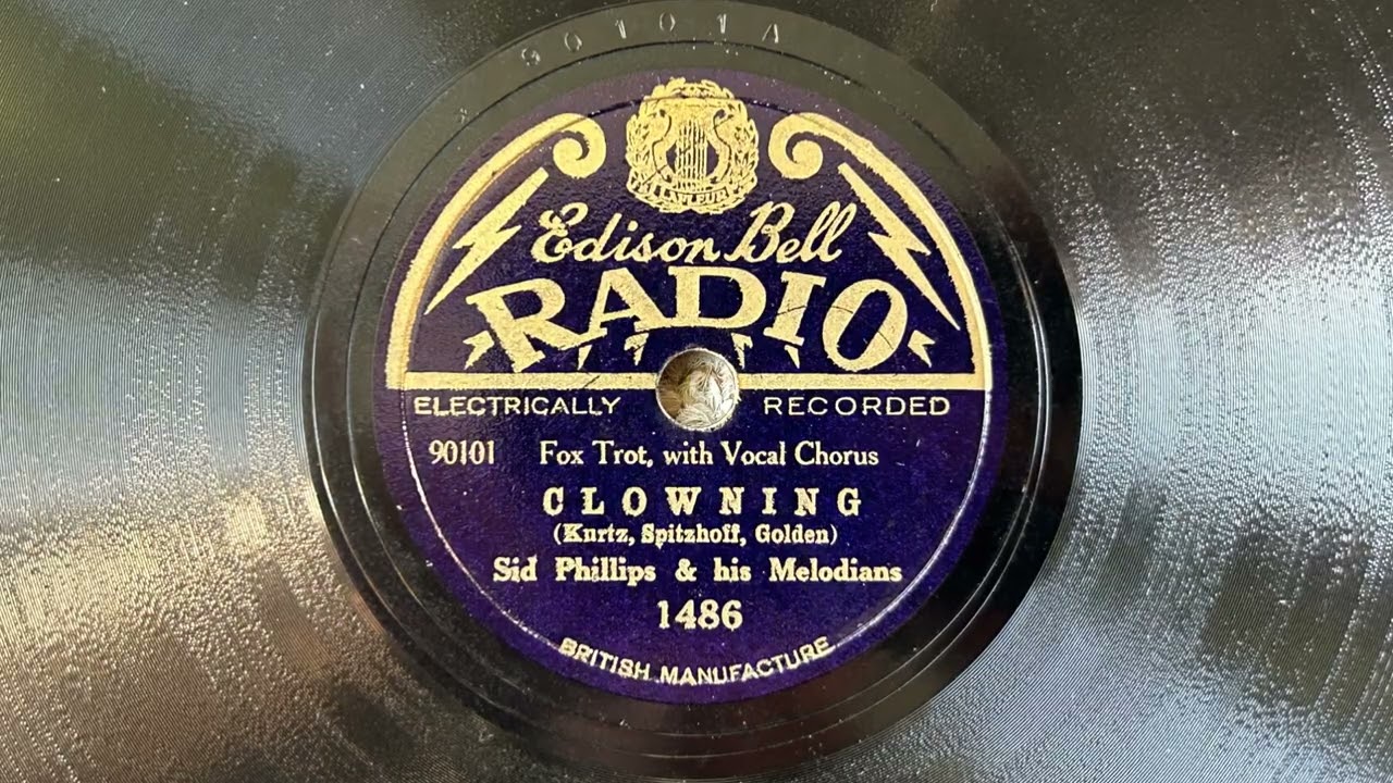 Clowning - Sid Phillips Melodians w. Betty Bolton