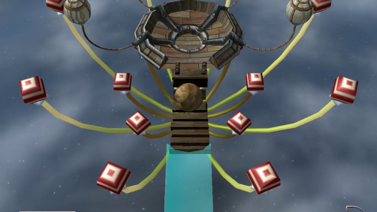 Ballance-New Custom Level-Floating in Space