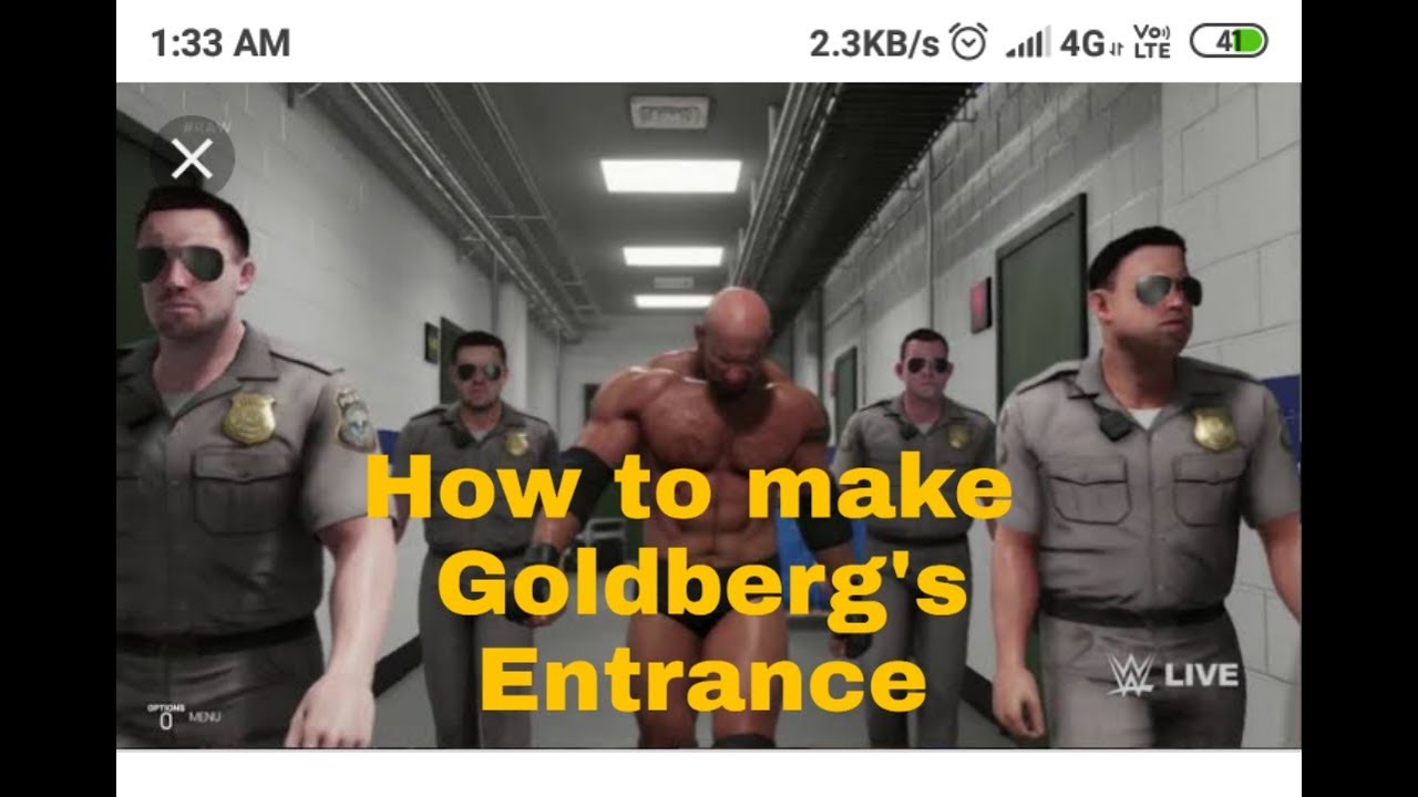 How to create Goldberg's Entrance (Ps3/xbox360)