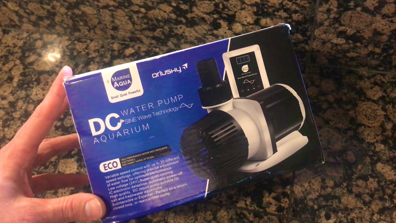 Orlushy DC Pump Unboxing- Farmhouse Reef Tank Build Part 6