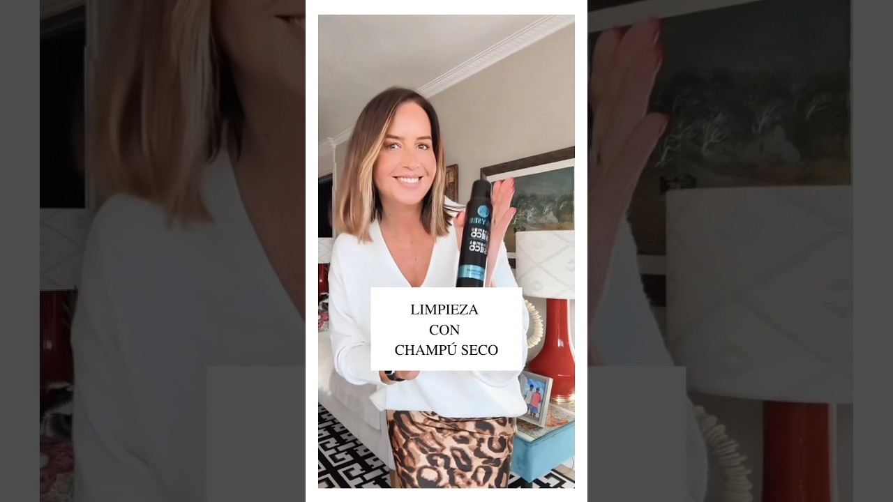 ‼️TU ALIADO PARA LA LIMPIEZA 🧼 VA A SER EL CHAMPÚ SECO👇🏼 