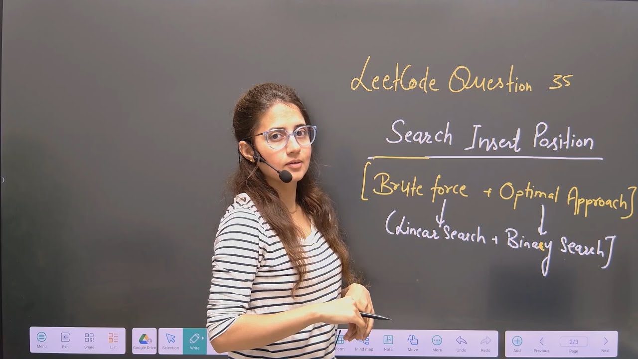 Search Insert Position - Brute Force & Optimal Solutions Explained | LeetCode 35