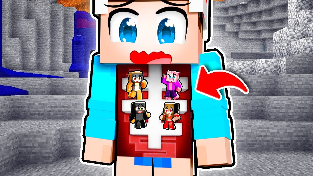 PŘEŽIJEME uvnitř RILLYHO TĚLA v Minecraftu!