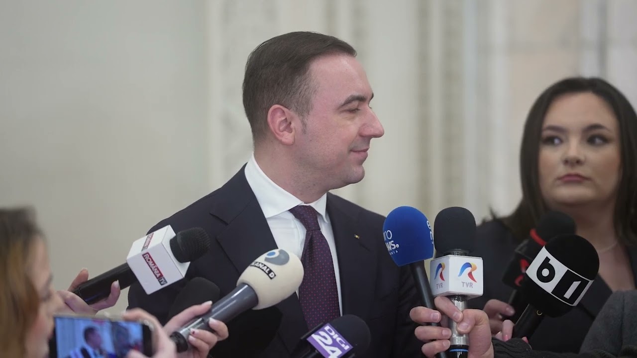 Declarații de presă susținute de Bogdan Ivan, la Parlament - 16.02.2026