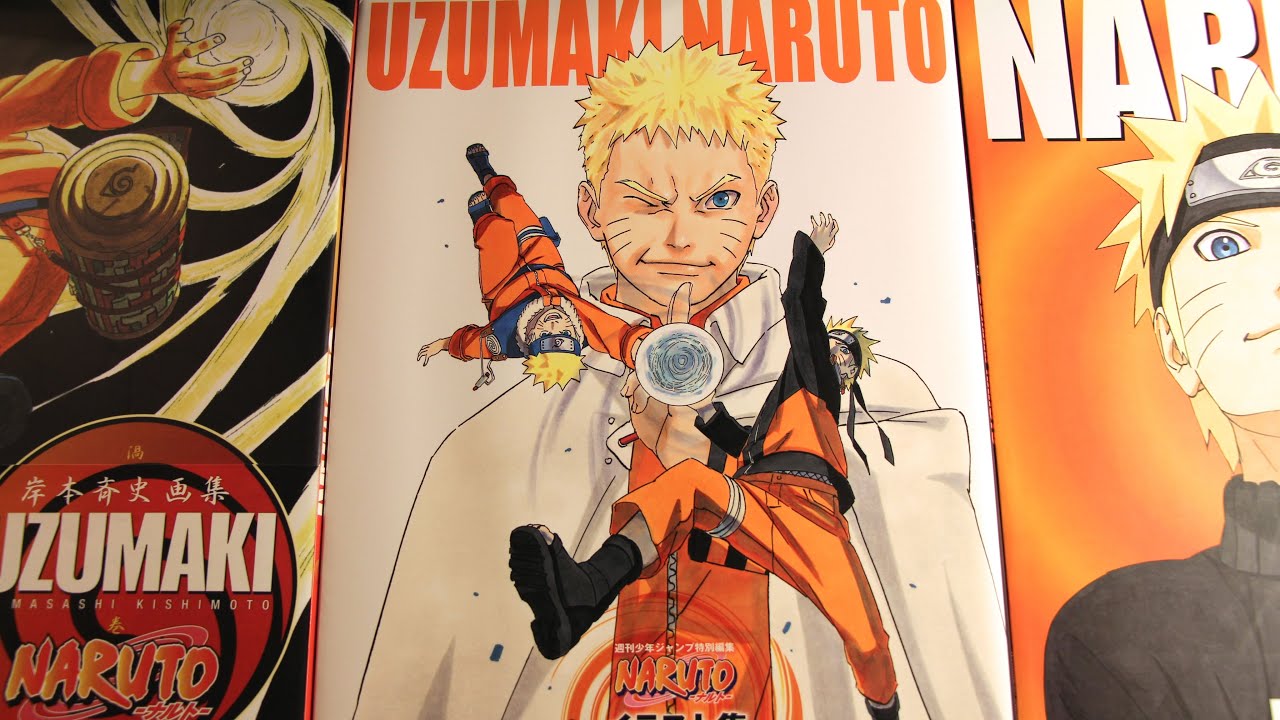 Naruto Uzumaki 2015 JAPANESE ARTBOOK by Masashi Kishimoto! うずまきナルト