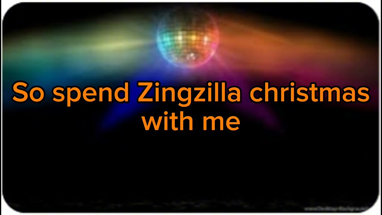 Zingzilla Christmas song lyrics Zingzillas