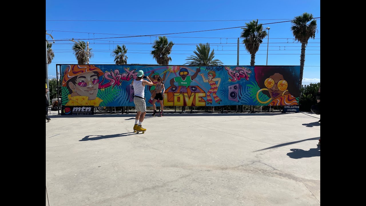 Roll with Flava @ Skate Love Barcelona 2021 festival