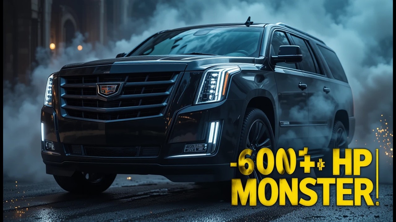 The New CADILLAC ESCALADE 600 V-series - Unmatched Power and Luxury SUV Review