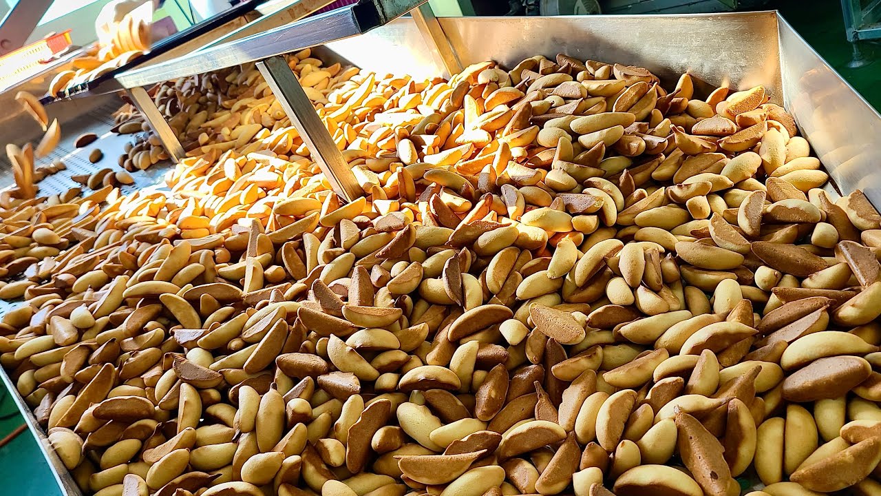 Потрясающий масштаб! Процесс массового производства корейских закусок, удививший мир