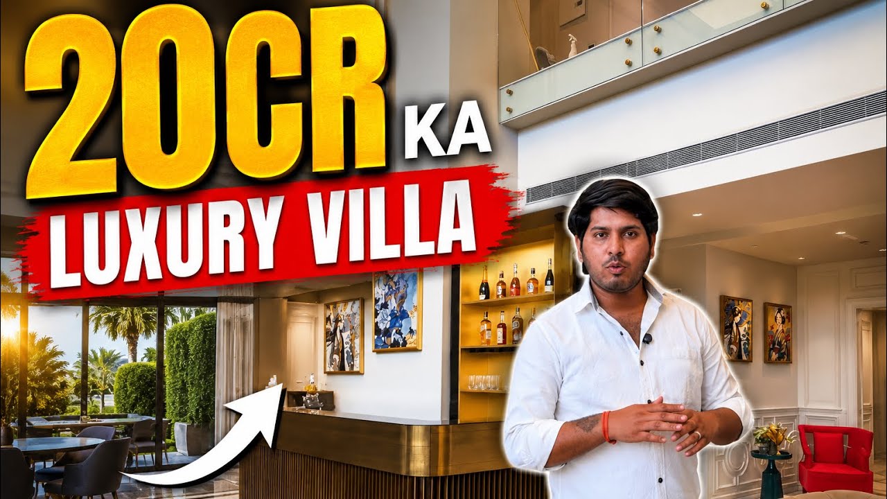 Ultra Luxury 5BHK Duplex | 8000 Sqft | Private Lift | Sky Lounge | Jaypee Greens Noida 