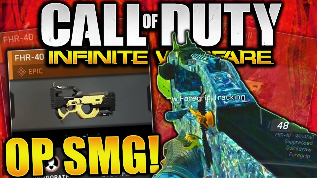 THIS GUN KILLS SO FAST! "FHR 40 - WINDFALL" INFINITE WARFARE EPIC SMG! COD INFINITE WARFARE EPIC GUN