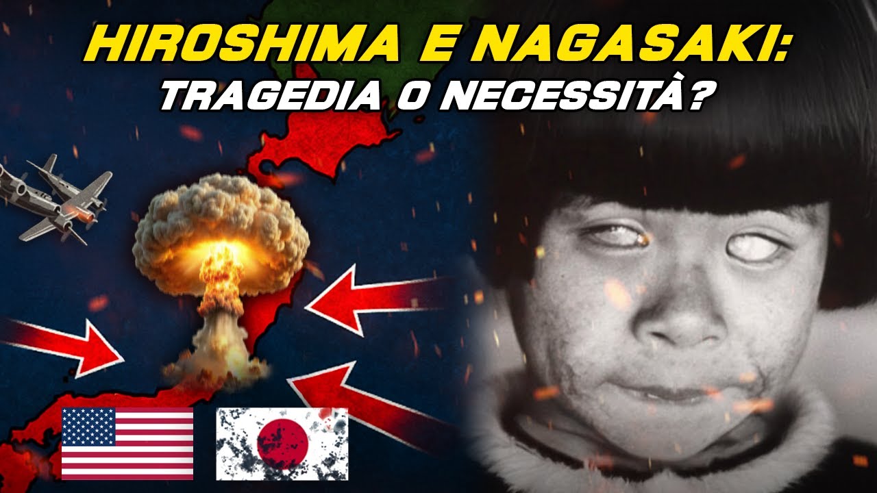I BOMBARDAMENTI ATOMICI DI HIROSHIMA E NAGASAKI ☢️ | Documentario Animato Completo
