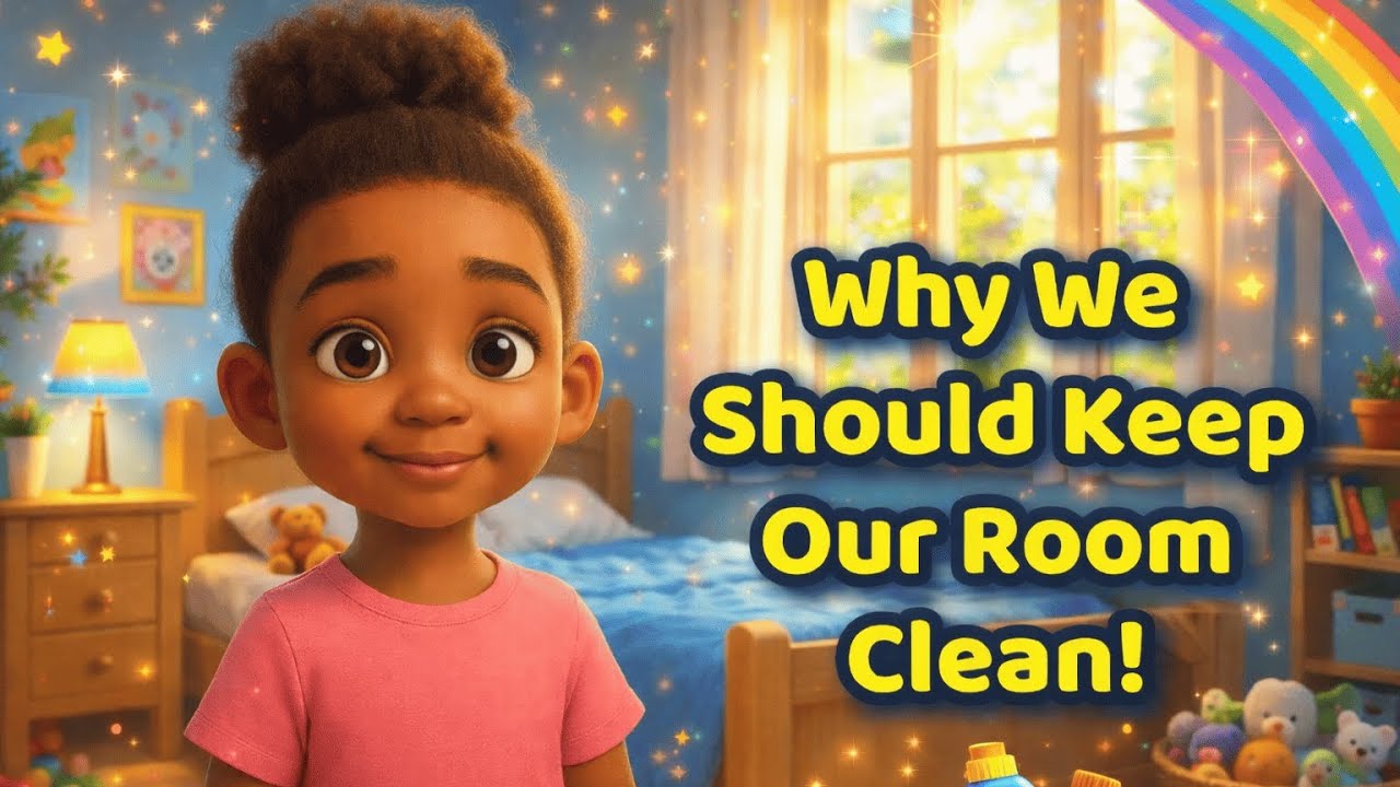 Why We Should Keep Our Room Clean! ✨🏠 | A Tidy Room Is a Happy Room 😊🌈