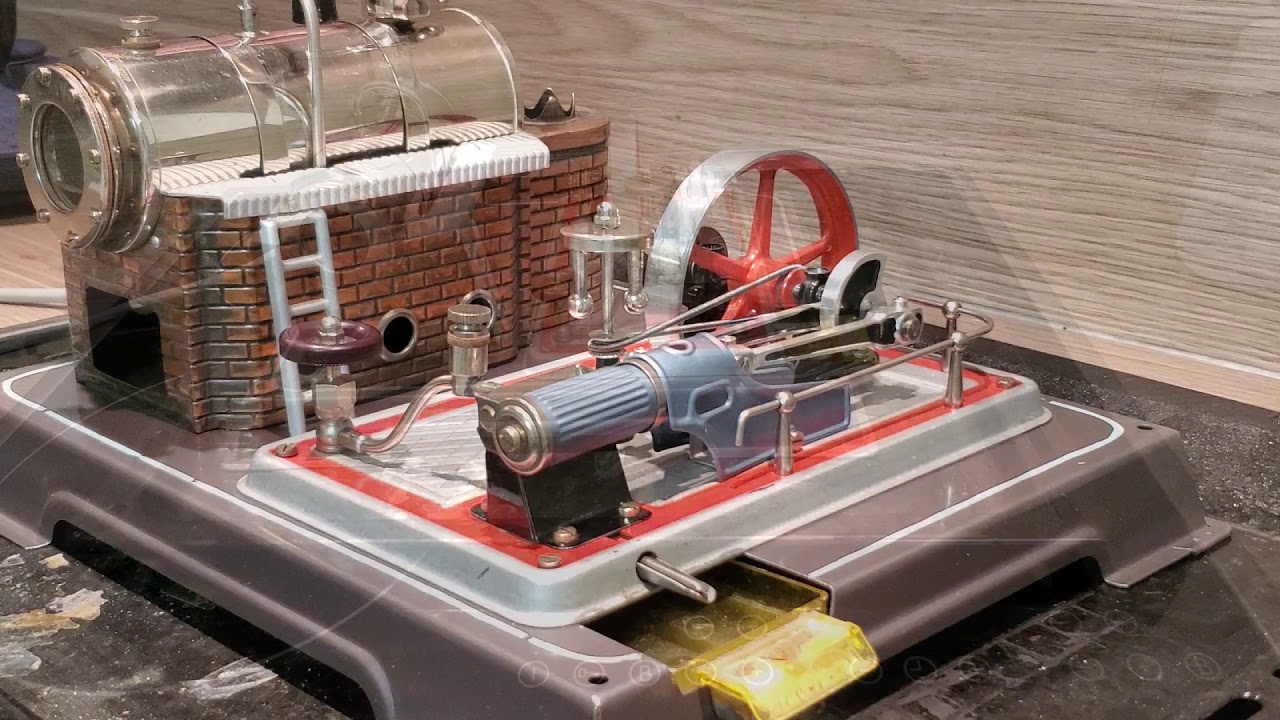 Restoration of a Wilesco D16el stationary steam engine