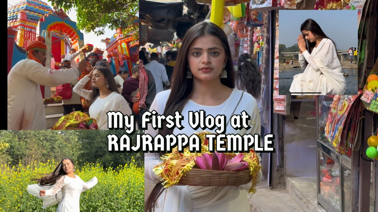 My First vlog | Rajrappa Temple with families | Dipika Rana vlogs