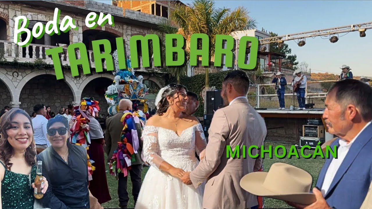 Boda Tradicional en TARIMBARO Michoacán visitando desde Cherán Michoacán México 👰🏻🤵🏻‍♂️