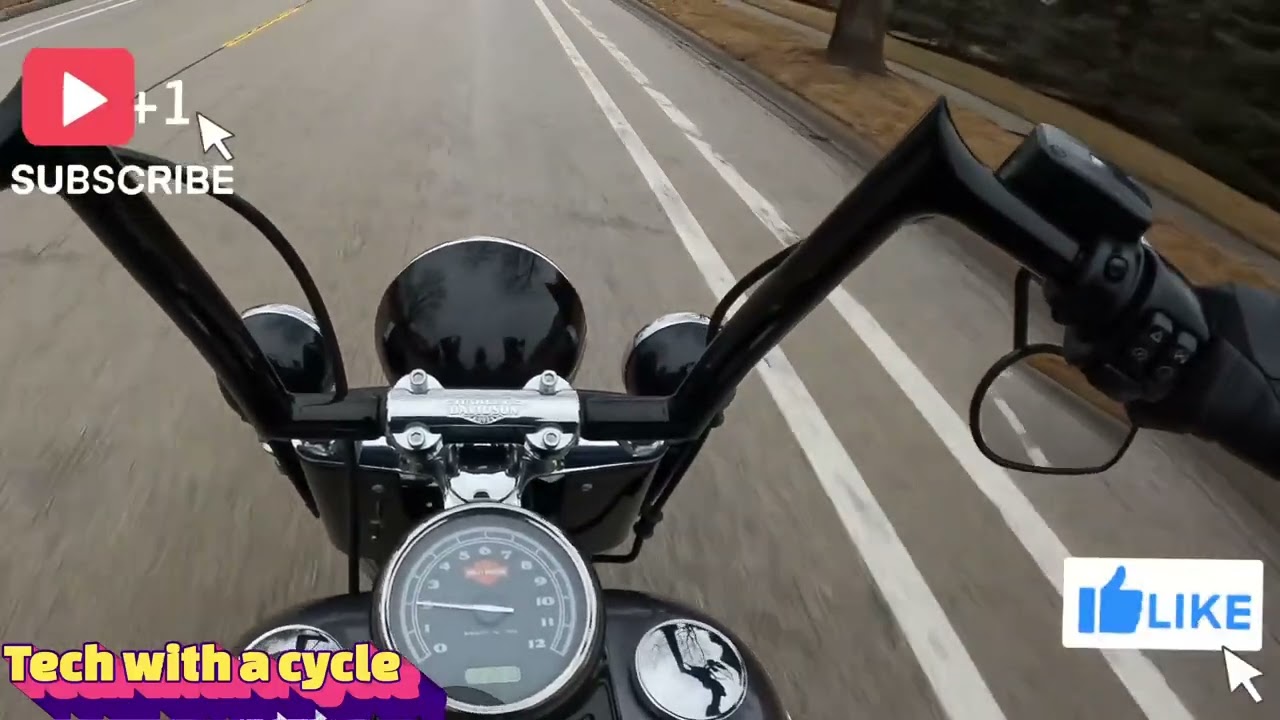 Chill cruise on the #softail slim around town! #harleydavison #harley #motovlog #motorcycle