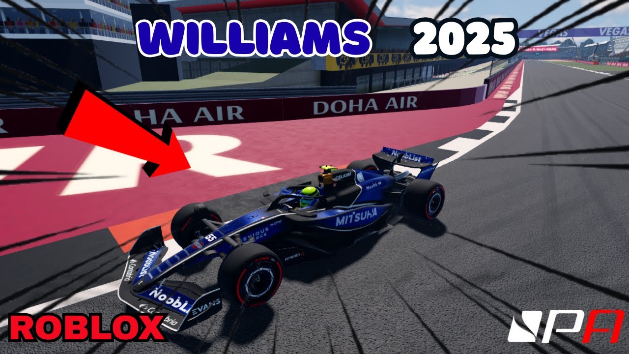 TESTING the WILLIAMS 2025 f1 car in FORMULA APEX